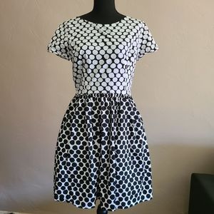 Oscar de la renta cocktail dress with pockets